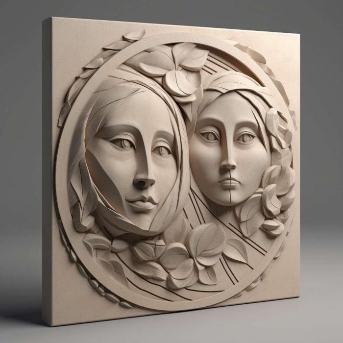 نموذج ثلاثي الأبعاد لآلة CNC 3D Art 